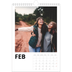 A4 Photo Calendar — Big date [February]
