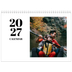 A4 Double Photo Calendar — Serif and moments [cover]