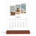 Easel Desk Calendar Portrait  — Travel mosaics [March]