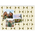 A4 Double Photo Calendar — Retro patterns [cover]