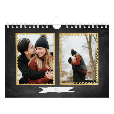 A5 Landscape Photo Calendar — Rustic charm [cover]