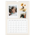 A3 photo calendars — Vintage scrapbooking [January]