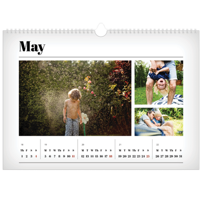 A3 Photo Calendar — Hot off the press [cover]
