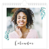 Square calendars  — Flower illustrations [cover]