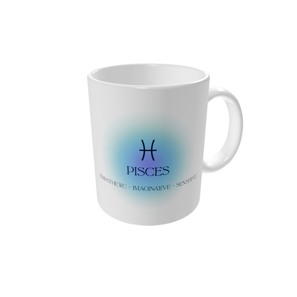 Personalised mugs — Astrology gradients - Pisces