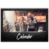 A4 Double Photo Calendar — Chalkboard style [cover]