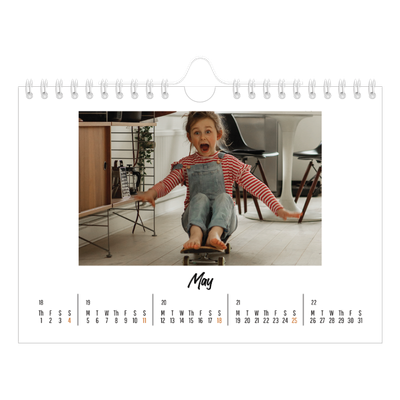 A5 Landscape Photo Calendar — This is me [cover]