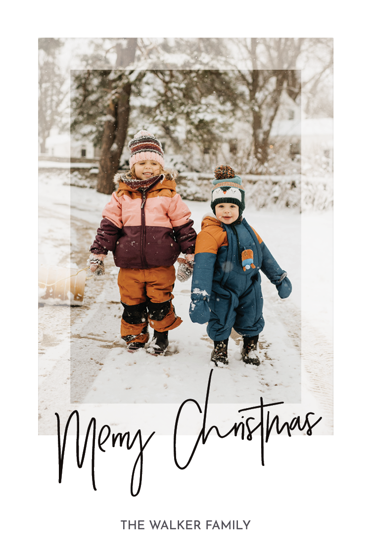 Cards — Clear frame