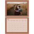 A4 Double Photo Calendar — Earth colours [March]