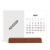 Easel Desk Calendar Landscape  — Design your own product [April]