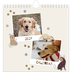 Square calendars  — Playful puppy [cover]
