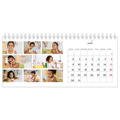 Desk calendars — Photo arrangements [March]