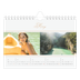 A5 Landscape Photo Calendar — Gold script banner [cover]