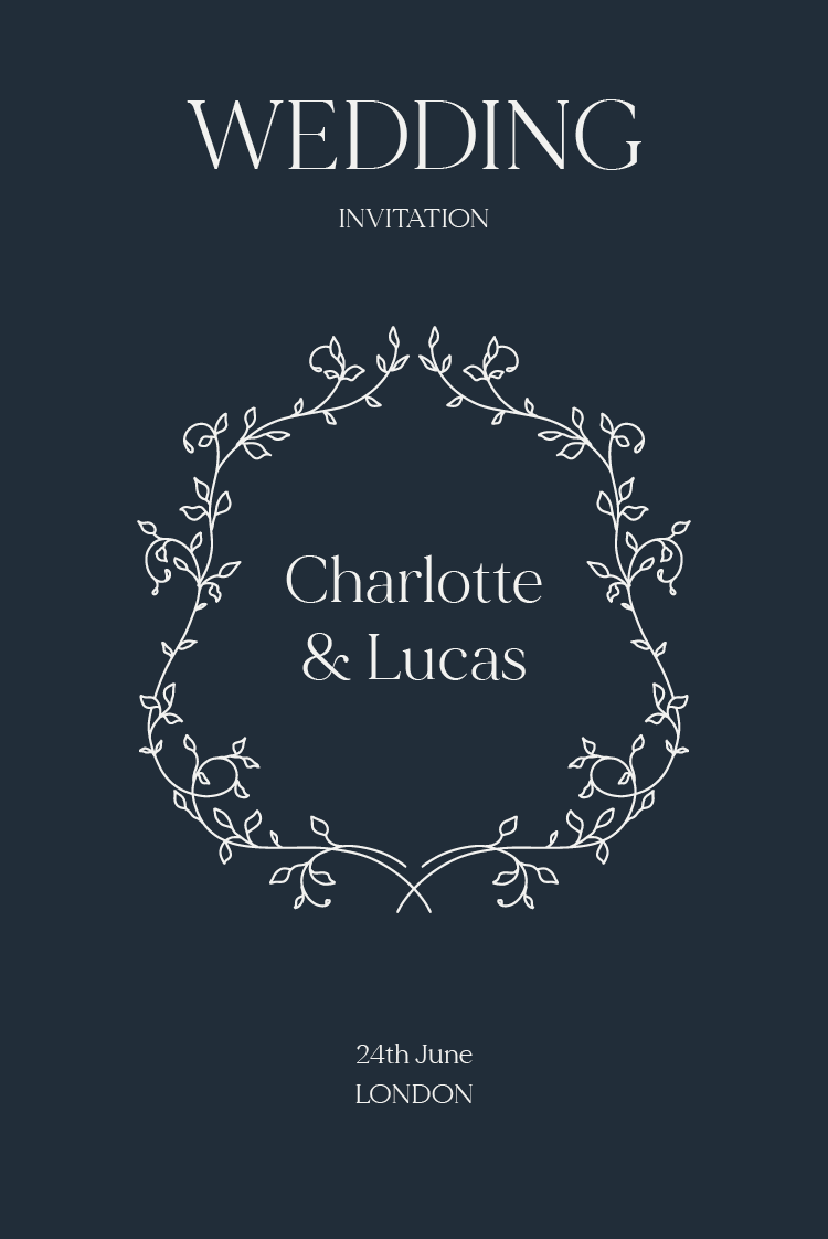 Invitations — Destination elegance