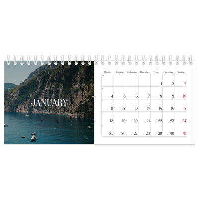 Desk calendars — Endless escape [January]