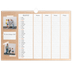 Family Planners A3 Landscape — Crafted Planner - Family of 4 [March]