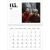 A4 Double Photo Calendar — Serif and moments [cover]