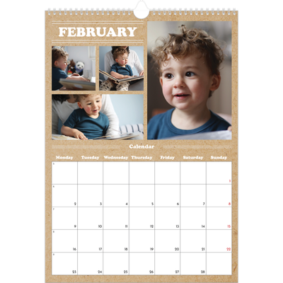 A3 photo calendars — This year’s editorial [February]