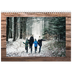 A4 Double Photo Calendar — Wood [cover]
