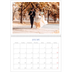 A4 Double Photo Calendar — Cobalt classic [January]