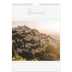 A4 Photo Calendar — Gold script banner [cover]