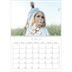 A4 Double Photo Calendar — Flower motif [March]