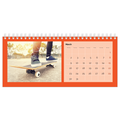 Desk calendars — Bright and bold [March]
