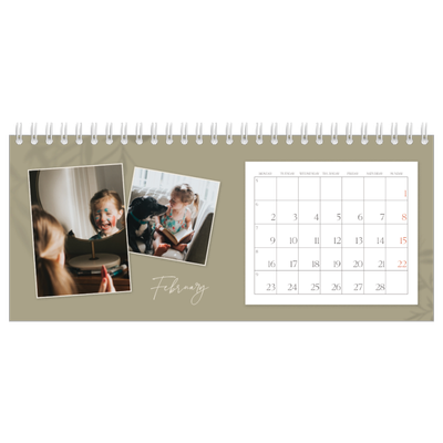 Desk calendars — Down to earth [February]