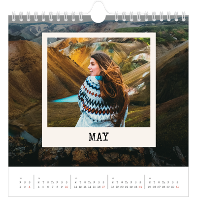 Square calendars  — The portrait edit [cover]