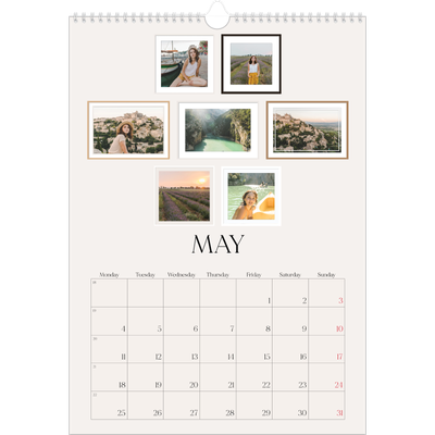 A3 photo calendars — Wall photo gallery [cover]