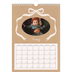 A4 Photo Calendar — Kraft and bow [January]