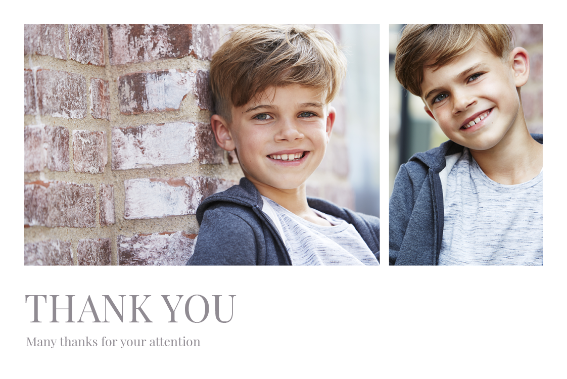 Thank you cards — Duet