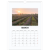 A3 photo calendars — Simple photo [March]