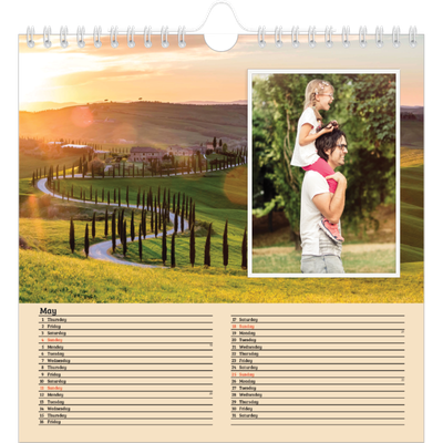 Square calendars  — Four seasons [cover]