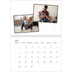 A4 Double Photo Calendar — Floral giftwrap [April]