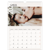 A3 photo calendars — Overlapping text [April]