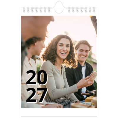 A5 Photo Calendar — Letter style [cover]