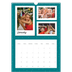 A3 photo calendars — Colour pop snapshots [January]