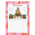 A3 photo calendars — Playing with pattern [February]