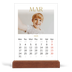 Easel Desk Calendar Portrait  — Big gold text [March]