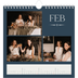 Square calendars  — Slate and serifs [February]