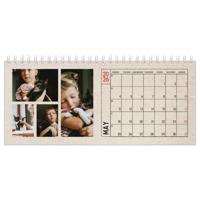 Desk calendars — Craft stamp effect [cover]