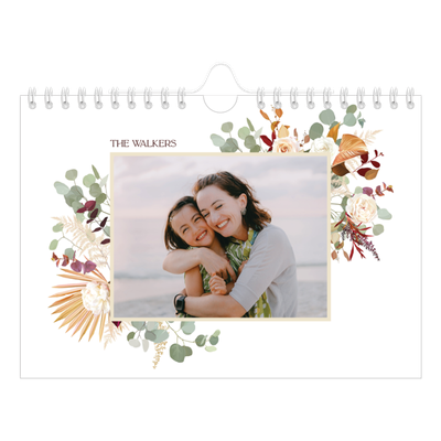 A5 Landscape Photo Calendar — Boho [cover]