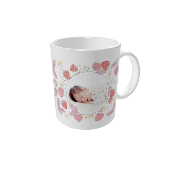 Personalised mugs — Sweet strawberries