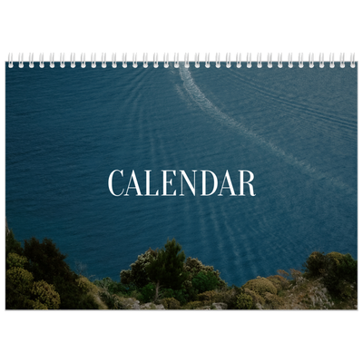 A4 Double Photo Calendar — Endless escape [cover]