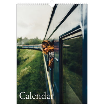 A3 photo calendars — Simple serif [cover]