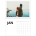 A4 Double Photo Calendar — Big date [January]